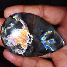 204.60 Cts Natural Spectrolite Labradorite Gemstone, Pear (48x70x7 mm) GS_478 for sale  Shipping to South Africa