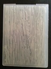 Woodgrain embossing folder for sale  WARE