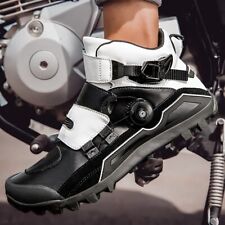 Botas masculinas de motocicleta anti-queda botas off-road impermeáveis sapatos de motocross , usado comprar usado  Enviando para Brazil