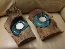 Pair molten glass for sale  CHELMSFORD