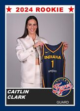 Tarjeta de novato Caitlin Clark 2024 Iowa Hawkeyes Indiana Fever WNBA #1 selección segunda mano  Embacar hacia Mexico