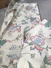 Floral curtains pencil for sale  Shipping to Ireland