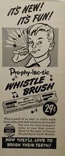 Usado, Escova de dentes infantil profilática vintage com estampa de 1949 comprar usado  Enviando para Brazil