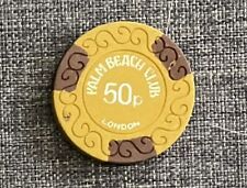 Casino chip palm for sale  COLCHESTER