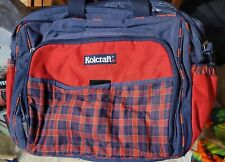 Bolsa de fraldas xadrez vermelha vintage Kolcraft comprar usado  Enviando para Brazil