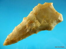Super Fine Authentic Kentucky Carter Cave Flint Kirk Bifurcate Point Arrowheads for sale  Shipping to South Africa