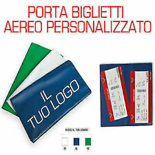 Porta biglietti personalizzati usato  Italia