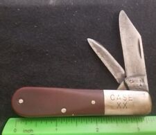 Case XX 62009 1/2 Barlow Knife, 1978, Smooth Brown Delrin Handles  for sale  Shipping to South Africa