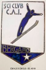 Bergamo distintivo sci usato  Milano