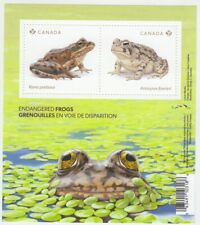 Usado, Canadá - *NUEVO* Hoja de recuerdo de ranas en peligro de extinción - 2024 - MNH segunda mano  Embacar hacia Argentina
