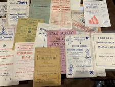 Different wartime programmes for sale  NEWTOWNABBEY