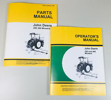 OPERATORS PARTS MANUALS FOR JOHN DEERE 350 450 SICKLE BAR MOWER OWNER CATALOG for sale  Shipping to Canada