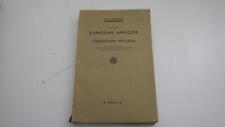 1949.manuel anatomie appliqué d'occasion  Saint-Quay-Portrieux