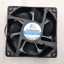 1 pcs SHENGSHIDA   24V 0.40A SD12038SLM 12 cm inverter welding machine ball fan, used for sale  Shipping to South Africa