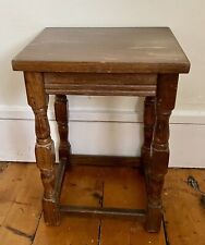 Vintage oak stool for sale  DEAL