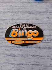 Autocollant vintage bingo d'occasion  Amiens-
