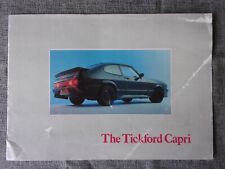 Ford tickford capri for sale  BENFLEET