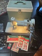 white singer featherweight sewing machine for sale  Red Bank