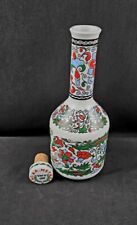 Botella decantadora de porcelana Metaxa hecha a mano de Isla Samos Grecia vintage vacía segunda mano  Embacar hacia Argentina