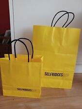 Selfridges yellow paper for sale  WATFORD