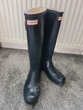Hunter wellies, Navy, tall, size 7, good condition. for sale  Shipping to South Africa
