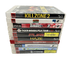 Lote de 10 juegos para PlayStation 3 PS3 Haze Killzone 2 Rainbow Six Vegas y más segunda mano  Embacar hacia Argentina