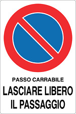 Italy cartello passo usato  Acate