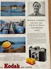 Kodak advert 1959 for sale  UK