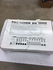 Used, BEHRINGER PRO DJ-MIXER DX1000 Color Silver New Open Box for sale  Shipping to South Africa