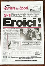 ristampa  CORRIERE DELLO SPORT "EROICI" 12/07/82 PAOLO ROSSI segunda mano  Embacar hacia Spain
