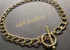 Gold chunky chain d'occasion  Expédié en Belgium