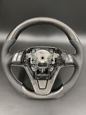 2007 2011 HONDA Crv Full Carbon Fiber Steering Wheel Black Leather cr-v 3th gen segunda mano  Embacar hacia Argentina