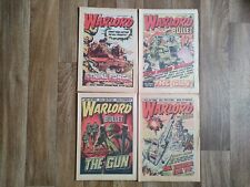 Warlord comic. x4. for sale  TOTNES