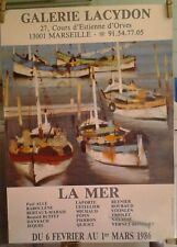 Affiche galerie lacydon d'occasion  Marseille VII