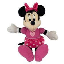 Fisher Price Disney Minnie Mouse 10" Peluche Habla/Canta Rosa Vestido Corazón segunda mano  Embacar hacia Argentina