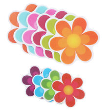 20 peças decalques adesivos antiderrapantes para banheira segurança floral 10 cm comprar usado  Enviando para Brazil