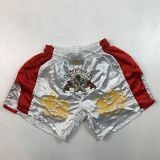 Shorts de boxe Fightholics Muay Thai, pequeno 28-30”, usado comprar usado  Enviando para Brazil