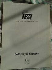 Rolls royce corniche for sale  KINGS LANGLEY