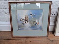 Framed prints biplanes for sale  WEYBRIDGE