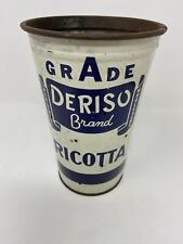 Vintage deriso dairy for sale  Philadelphia