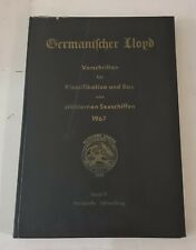 Germanischer lloyd vorschrifte gebraucht kaufen  Berlin