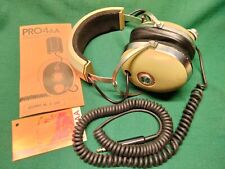 Fones de ouvido supra-auriculares estéreo vintage KOSS Pro/4AA + manual/etiqueta/testado ** comprar usado  Enviando para Brazil