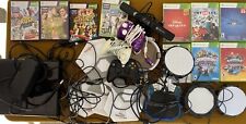 Microsoft XBox 360 Bundle w/ Console 10 Games Kinect 3 Controllers & 8 Portals for sale  Media