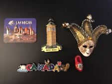 magnets 5 souvenir travel for sale  Orefield