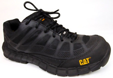 Zapatos de seguridad de trabajo Caterpillar STREAMLINE Comp Toe para hombre talla 9,0 AMPLIOS, negros segunda mano  Embacar hacia Argentina