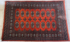 Used, 100% Virgin Wool Bokhara Rug | Pakistan Hand-Knotted | Oriental Woollen Carpet for sale  Shipping to South Africa