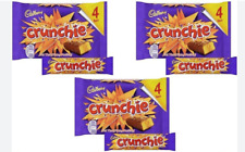 3 barras de chocolate Cadbury Crunchie, 26,1 g (paquete de 4), usado segunda mano  Embacar hacia Argentina