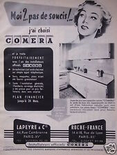 Publicité 1955 comera d'occasion  Compiègne