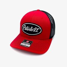  Boné caminhoneiro preto vermelho peterbilt richardson 112 Snapback comprar usado  Enviando para Brazil