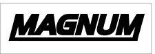 Magnum chainsaw decal for sale  Shipping to Canada